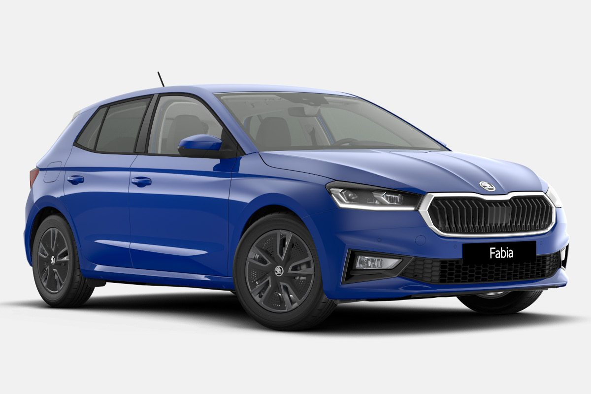 AVP AUTOLAND | Škoda Fabia in Blau