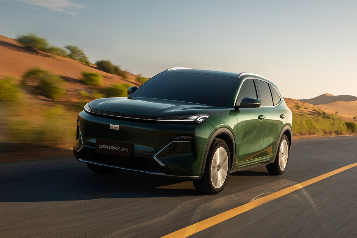 AVP AUTOLAND | Geely Starray in grün