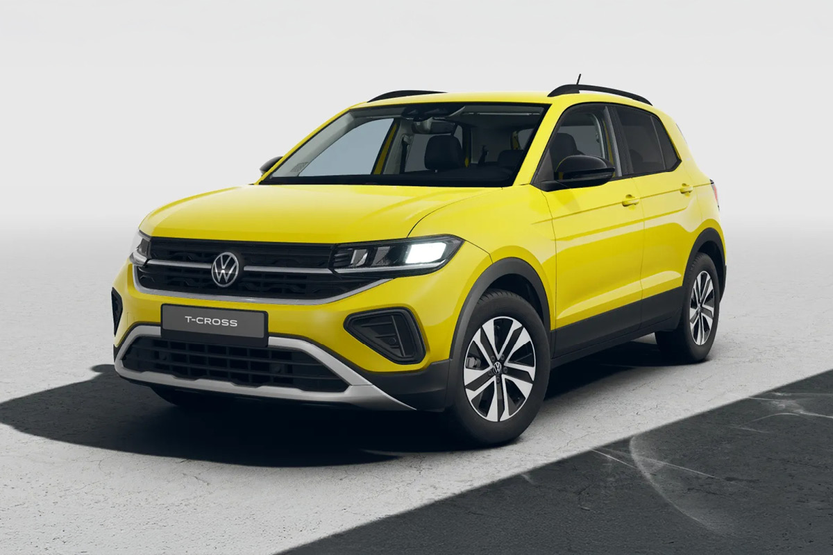 AVP AUTOLAND | VW T-Cross in Gelb