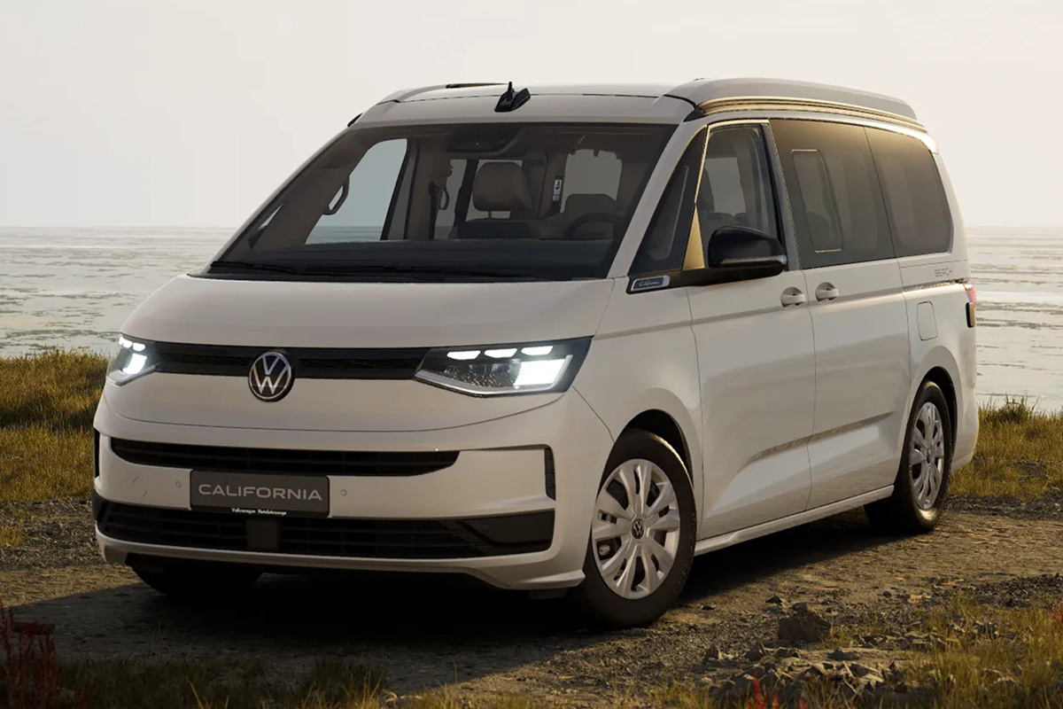 AVP AUTOLAND | VW T7 California Beach in Weiß
